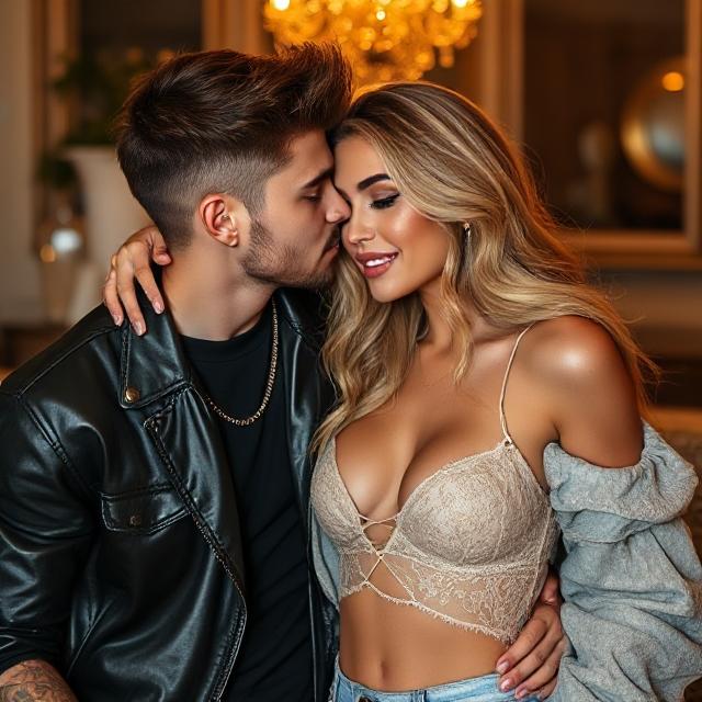 hailey Bieber with husband