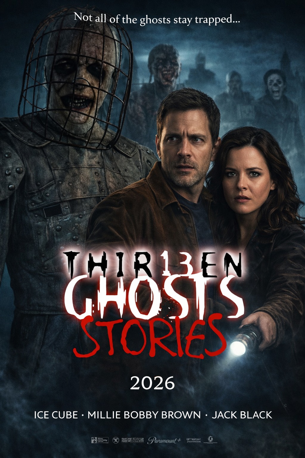13 GHOSTS PREQUEL SERIES!!! Dive into the chilling world of Thirteen Ghosts Stories, a new 13-episode anthology series on Paramount+, where each episode unveils the haunting backstory of a ghost from the original Thirteen Ghosts film, reimagined by original director Steve Beck. Featuring a star-studded cast of famous actors, this series echoes the eerie style of American Horror Story, delivering spine-tingling tales of the supernatural. Stream the terror starting July 2026, exclusively on Paramount+