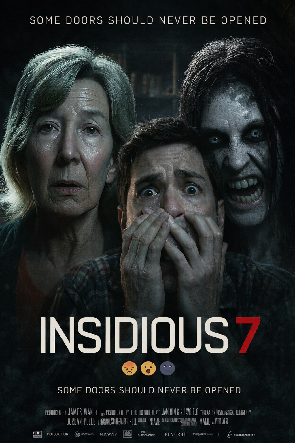 Insidious 7 (2026) Starring: Lin Shaye, Patrick Wilson, Vera Farmiga After decades of facing the horrors that linger beyond life, Elise Rainier’s legacy returns to haunt the living once more. When a mysterious new psychic medium discovers Elise’s old case files buried deep within the archives of the “Further Institute,” she unknowingly awakens a presence that should have remained sealed forever. A family in a quiet suburban home begins to experience unrelenting hauntings — cold whispers in the walls, shadows that move when no one’s looking, and the faint voice of Elise calling from beyond. Josh Lambert, now older and tormented by echoes of the past, reluctantly joins forces with the new investigator, guided by a cryptic priestess who seems to know more about Elise’s final encounter than she reveals. Together, they journey back into The Further — only to find it has evolved into something darker and more sentient, feeding on fear itself. As the barriers between life and death collapse, the group discovers that Elise’s spirit has been trying to warn them of something catastrophic: a demonic force born from the collective agony of every soul trapped in The Further. To save both worlds, they must confront their own past sins, risking their sanity to close the gateway once and for all. Insidious 7 is a terrifying return to the roots of supernatural horror — a chilling blend of legacy, sacrifice, and the terrifying truth that death is never the end.