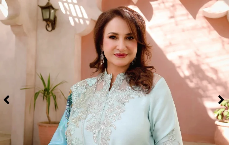 Pakistani actress Saba Faisal